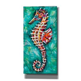 'Radiant Seahorse II' by Carolee Vitaletti Giclee Canvas Wall Art