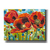 'Vivid Poppies III' by Carolee Vitaletti Giclee Canvas Wall Art