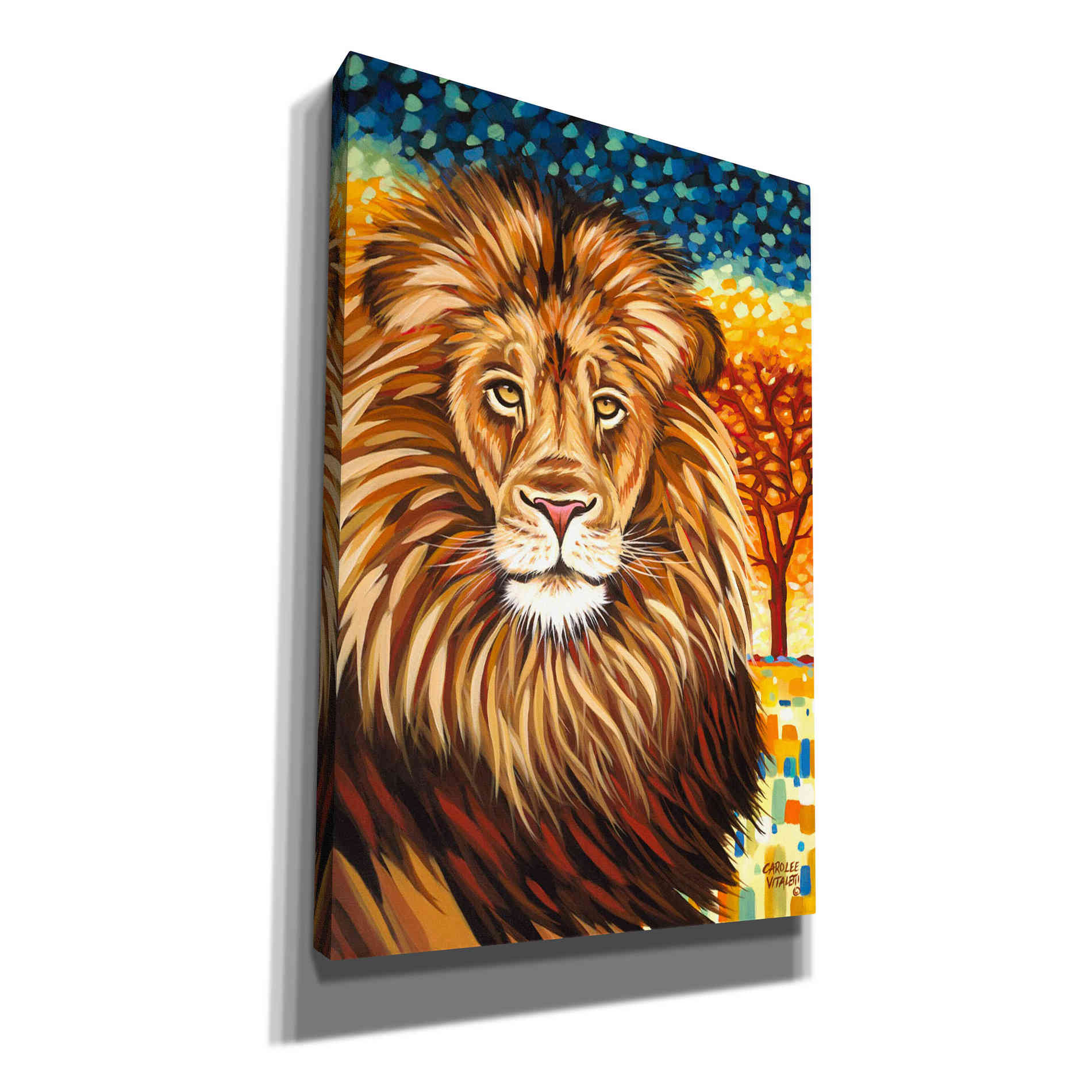 'Wild Africa II' by Carolee Vitaletti Giclee Canvas Wall Art