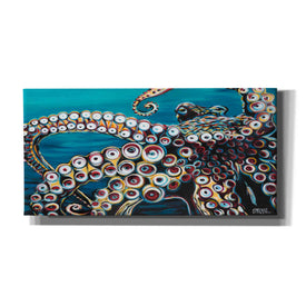 'Wild Octopus I' by Carolee Vitaletti Giclee Canvas Wall Art