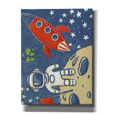 Image of 'Space Explorer I' by Chariklia Zarris Giclee Canvas Wall Art