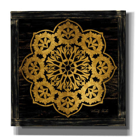 'Gold Mandala I' by Cindy Jacobs, Giclee Canvas Wall Art