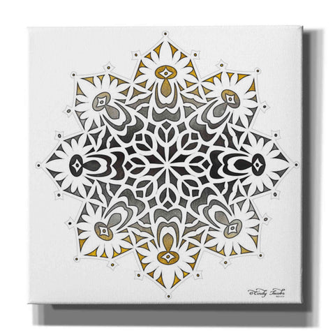 Image of 'Mandala on White' by Cindy Jacobs, Giclee Canvas Wall Art