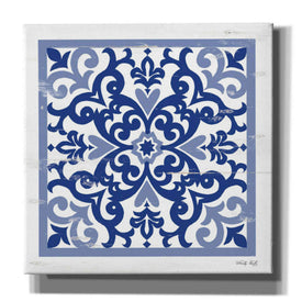 'Blue Tile VI' by Cindy Jacobs, Giclee Canvas Wall Art