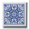 'Blue Tile VI' by Cindy Jacobs, Canvas Wall Art,Size 1 Square