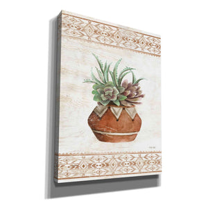 'Southwest Terracotta Succulents II' by Cindy Jacobs, Canvas Wall Art,Size B Portrait