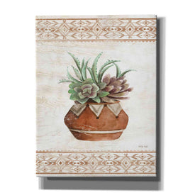 'Southwest Terracotta Succulents II' by Cindy Jacobs, Giclee Canvas Wall Art