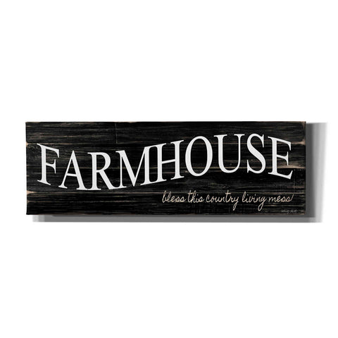 Image of 'Farmhouse' by Cindy Jacobs, Canvas Wall Art,Size 3 Landscape