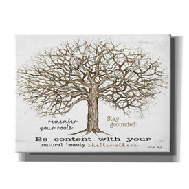 'Remember Our Roots' by Cindy Jacobs, Canvas Wall Art,Size C Landscape