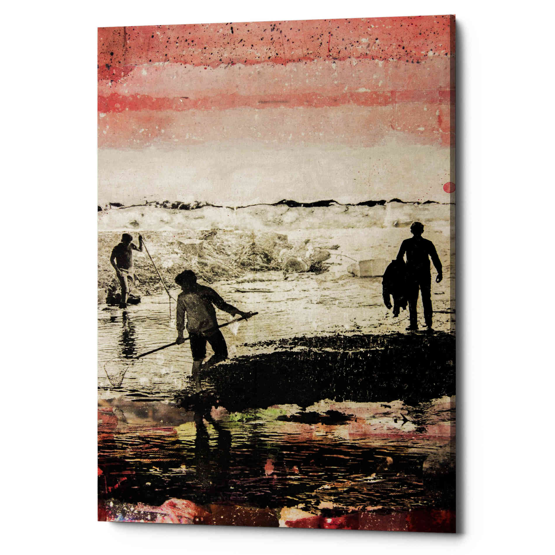 'BUDDIES' by DB Waterman, Canvas Wall Art