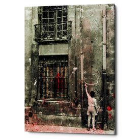 'FIRST GRAFFITI' by DB Waterman, Giclee Canvas Wall Art