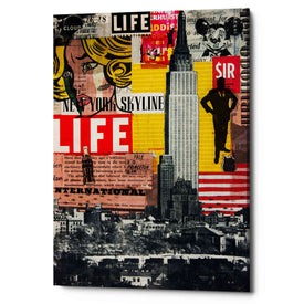 'IT'S HANGING IN THE AIR' by DB Waterman, Giclee Canvas Wall Art