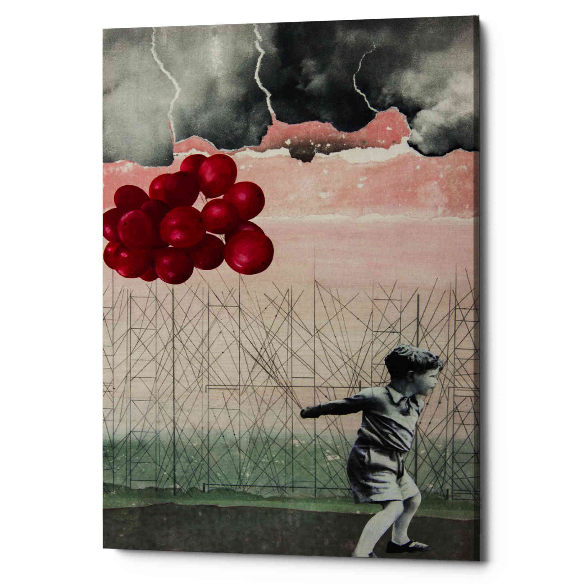 'LUCKY DAY' by DB Waterman, Giclee Canvas Wall Art