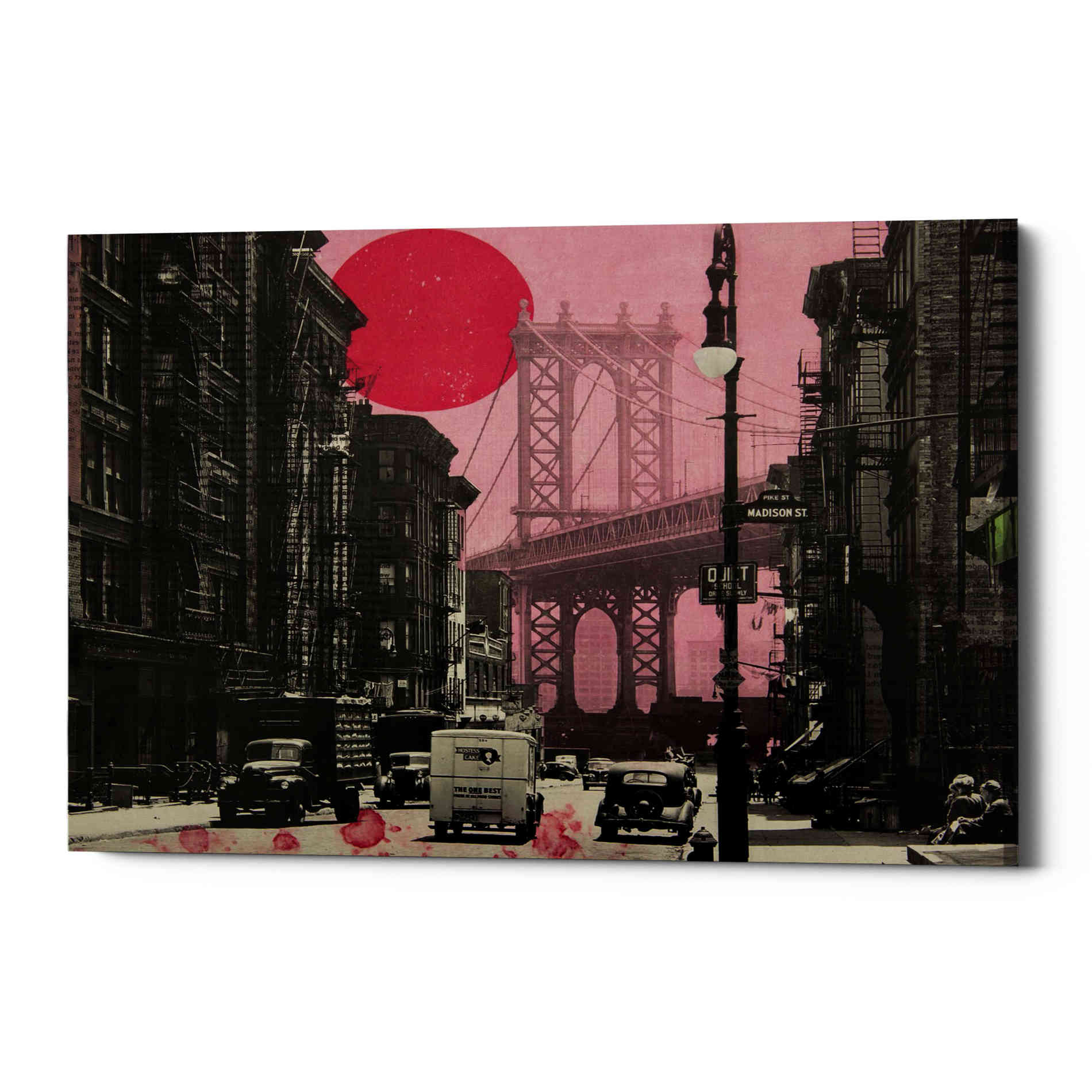 'PINK HAZE' by DB Waterman, Giclee Canvas Wall Art