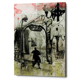 'RUSH HOUR' by DB Waterman, Giclee Canvas Wall Art