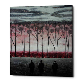 'SILENT SUITS' by DB Waterman, Giclee Canvas Wall Art