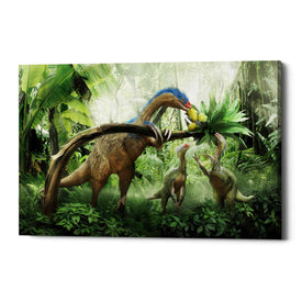 'Therizinosaurus' Canvas Wall Art
