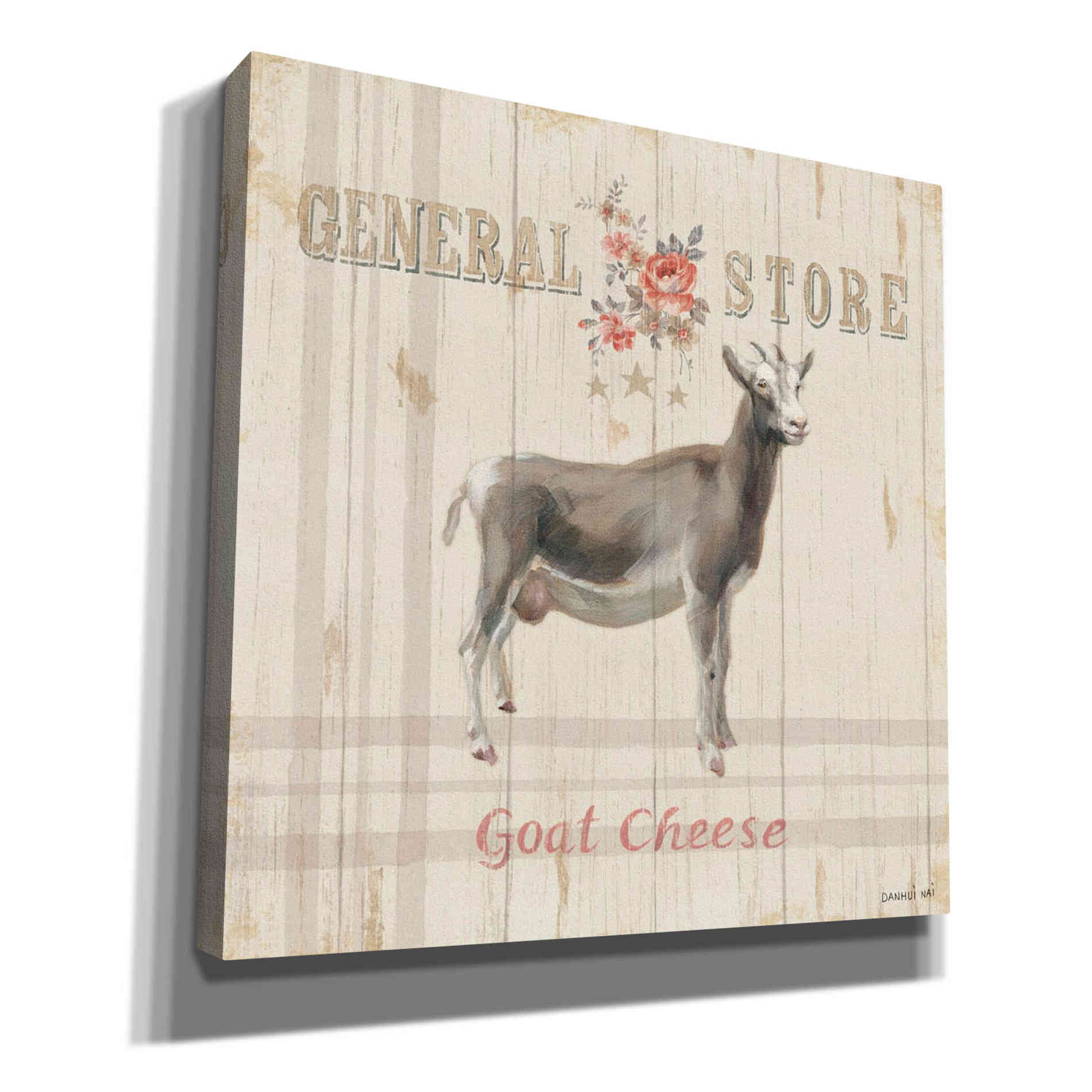 'Farm Patchwork VII' by Danhui Nai, Canvas Wall Art,Size 1 Sqaure