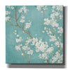 'White Cherry Blossom II on Blue' by Danhui Nai, Canvas Wall Art