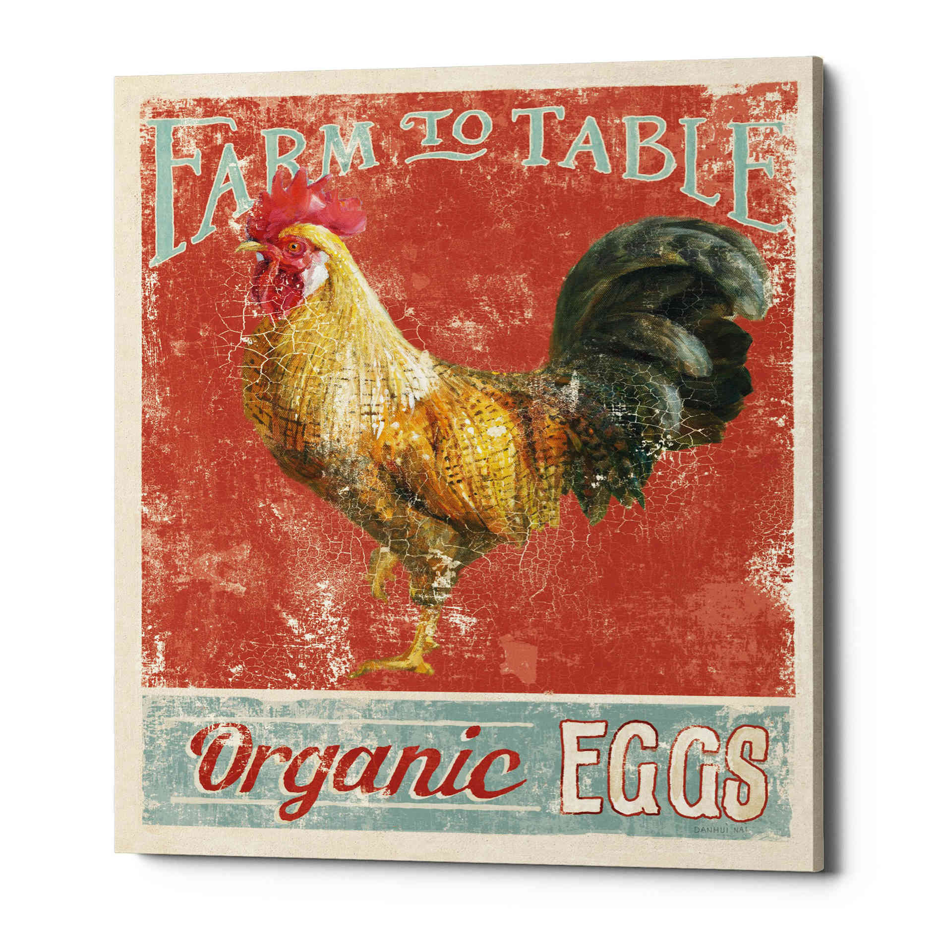 'Farm Nostalgia V' by Danhui Nai, Canvas Wall Art