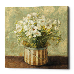 'Hatbox Freesia' by Danhui Nai, Canvas Wall Art