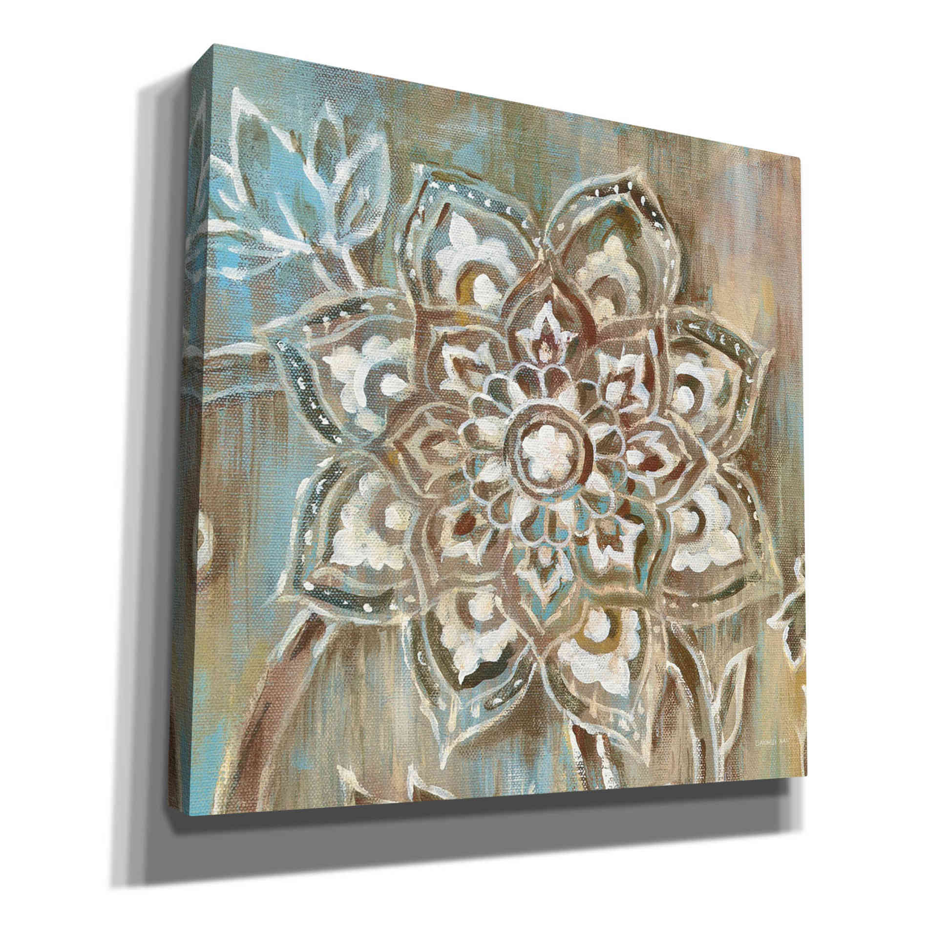 'Henna II Blue' by Danhui Nai, Canvas Wall Art