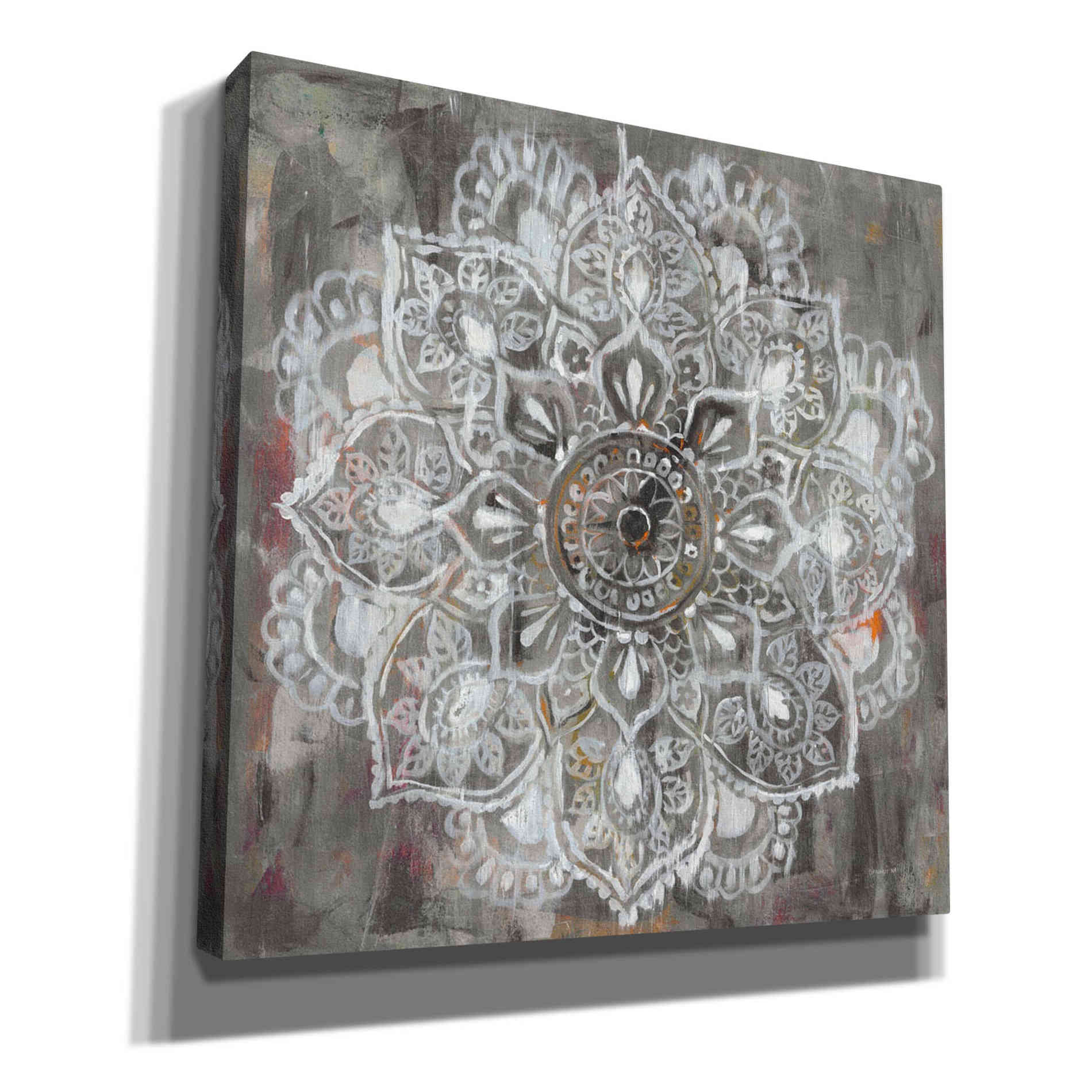 'Mandala In Neutral II' by Danhui Nai, Canvas Wall Art