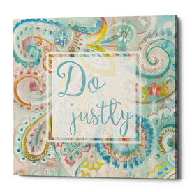 'Spring Dream Paisley II Pink Sentiment' by Danhui Nai, Canvas Wall Art