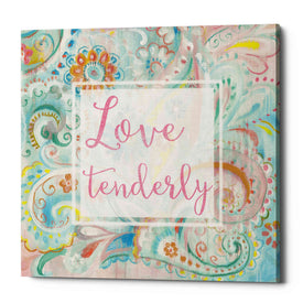'Spring Dream Paisley III Pink Sentiment' by Danhui Nai, Canvas Wall Art