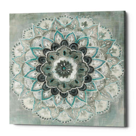 'Teal Sunburst' by Danhui Nai, Canvas Wall Art