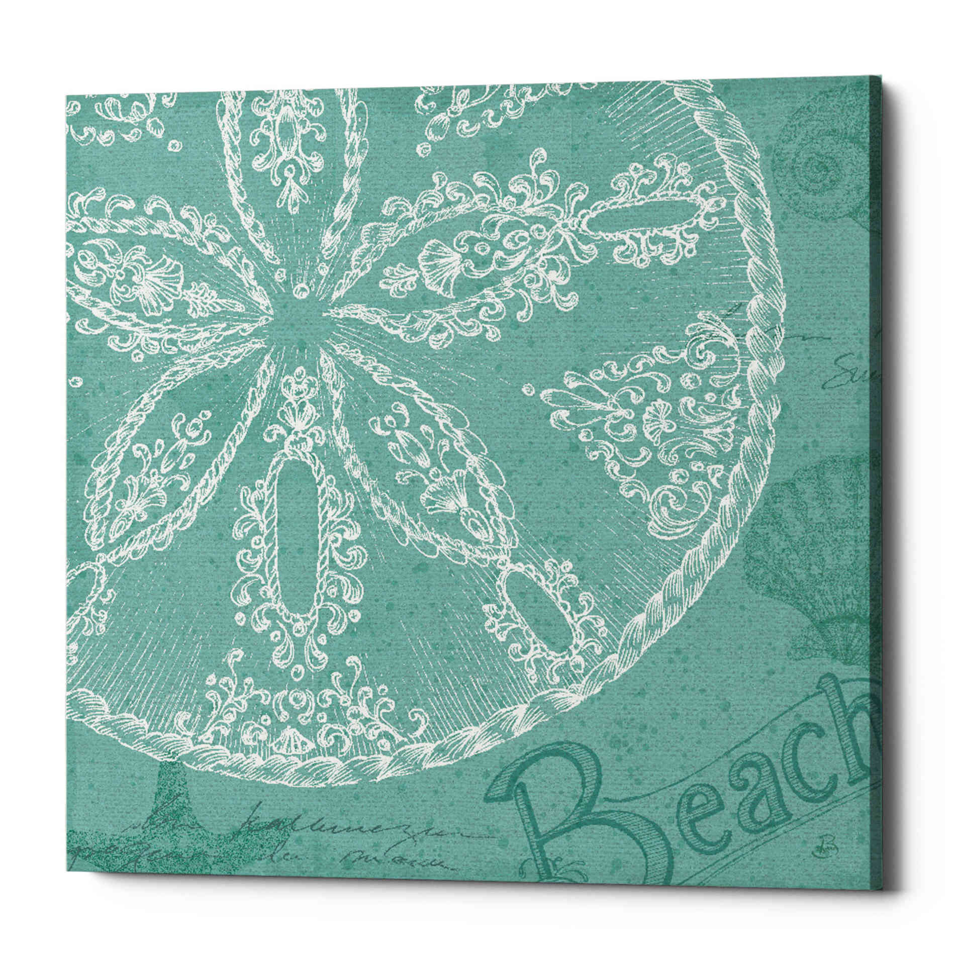 'Aqua Treasure II' by Daphne Brissonet, Canvas Wall Art