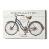 'Bicycles II' by Daphne Brissonet, Canvas Wall Art
