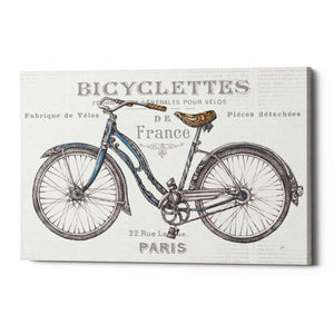 'Bicycles II' by Daphne Brissonet, Canvas Wall Art