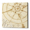 'Coast to Coast Sepia IV' by Daphne Brissonet, Canvas Wall Art