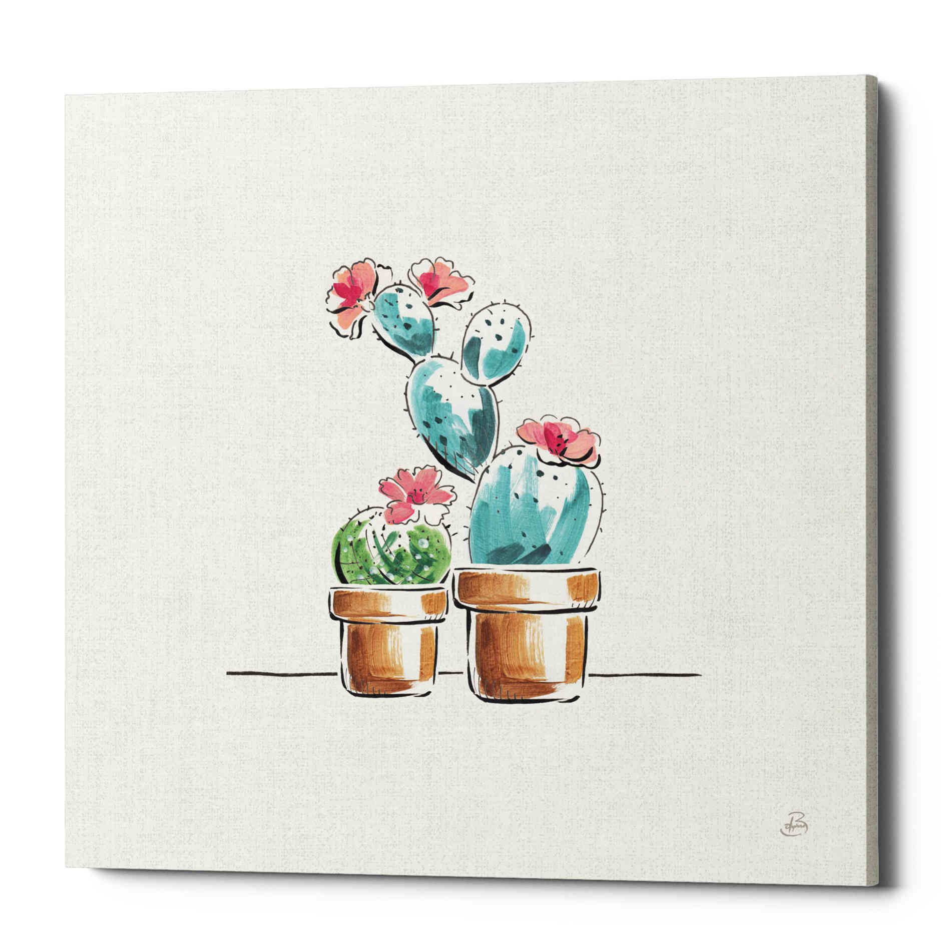 'Desert Bloom V' by Daphne Brissonet, Canvas Wall Art