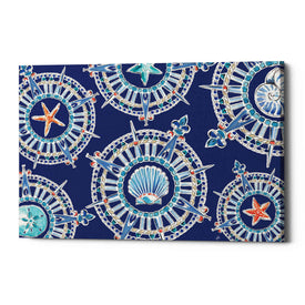 'Maritime XIV' by Daphne Brissonet, Canvas Wall Art