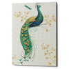 'Ornate Peacock IXA' by Daphne Brissonet, Canvas Wall Art