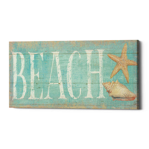 Image of 'Pastel Beach' by Daphne Brissonet, Canvas Wall Art