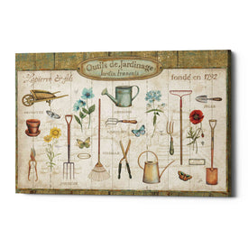 'Royal Garden I' by Daphne Brissonet, Canvas Wall Art
