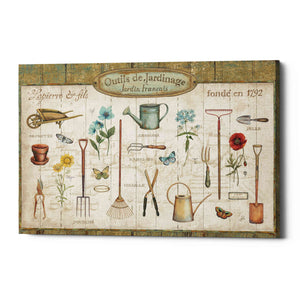 'Royal Garden I' by Daphne Brissonet, Canvas Wall Art