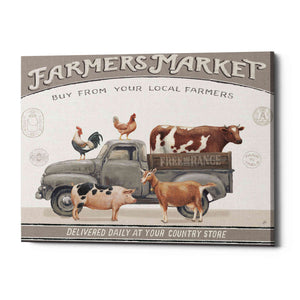 'Vintage Farm I v2' by Daphne Brissonet, Canvas Wall Art