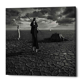 'Gypsies' by Dariusz Klimczak, Canvas Wall Art