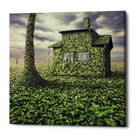 'House of Leaves' by Dariusz Klimczak, Canvas Wall Art