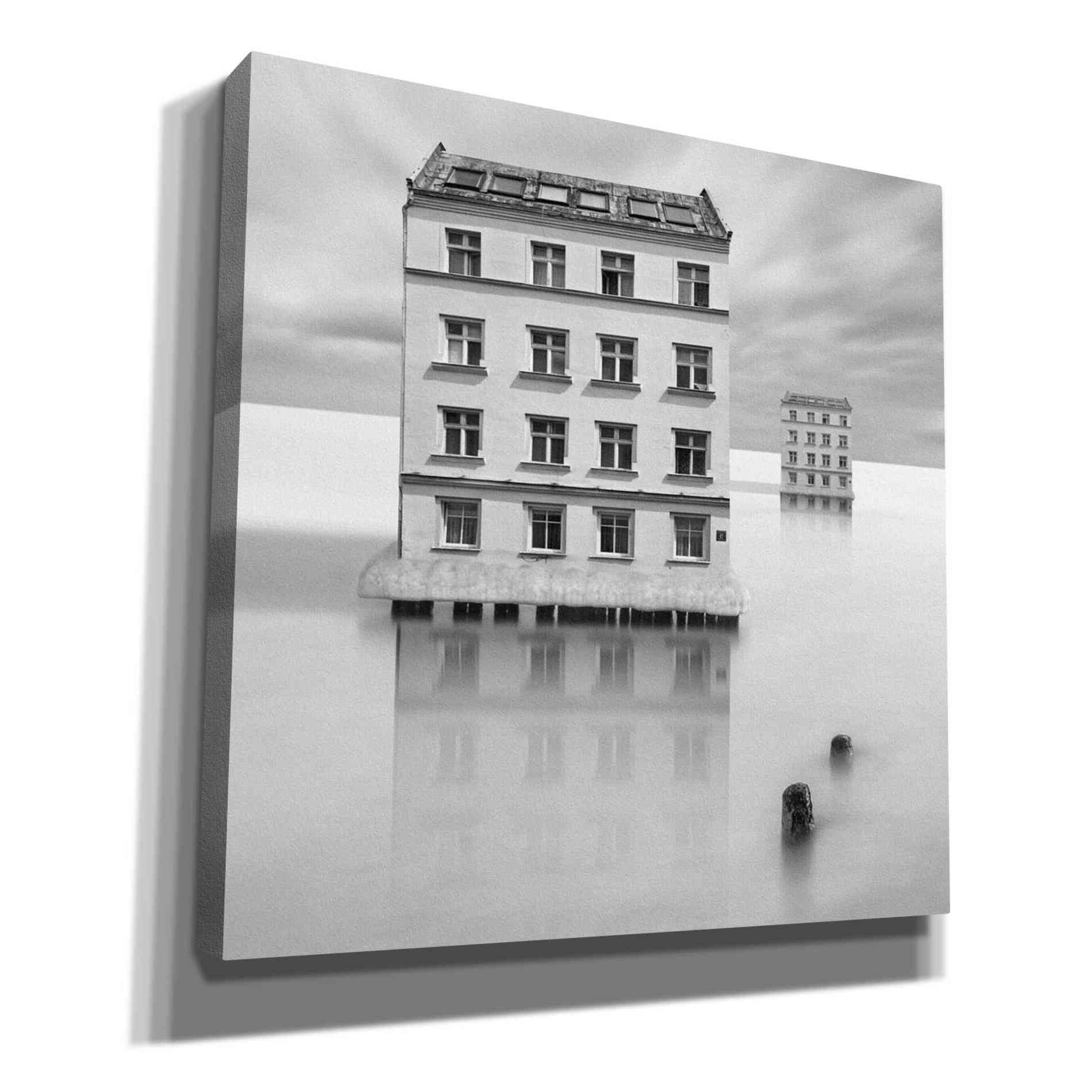 'Icehouses' by Dariusz Klimczak, Giclee Canvas Wall Art