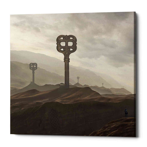 Image of 'Land of Keys' by Dariusz Klimczak, Canvas Wall Art