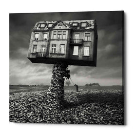 'Mad Architect' by Dariusz Klimczak, Canvas Wall Art