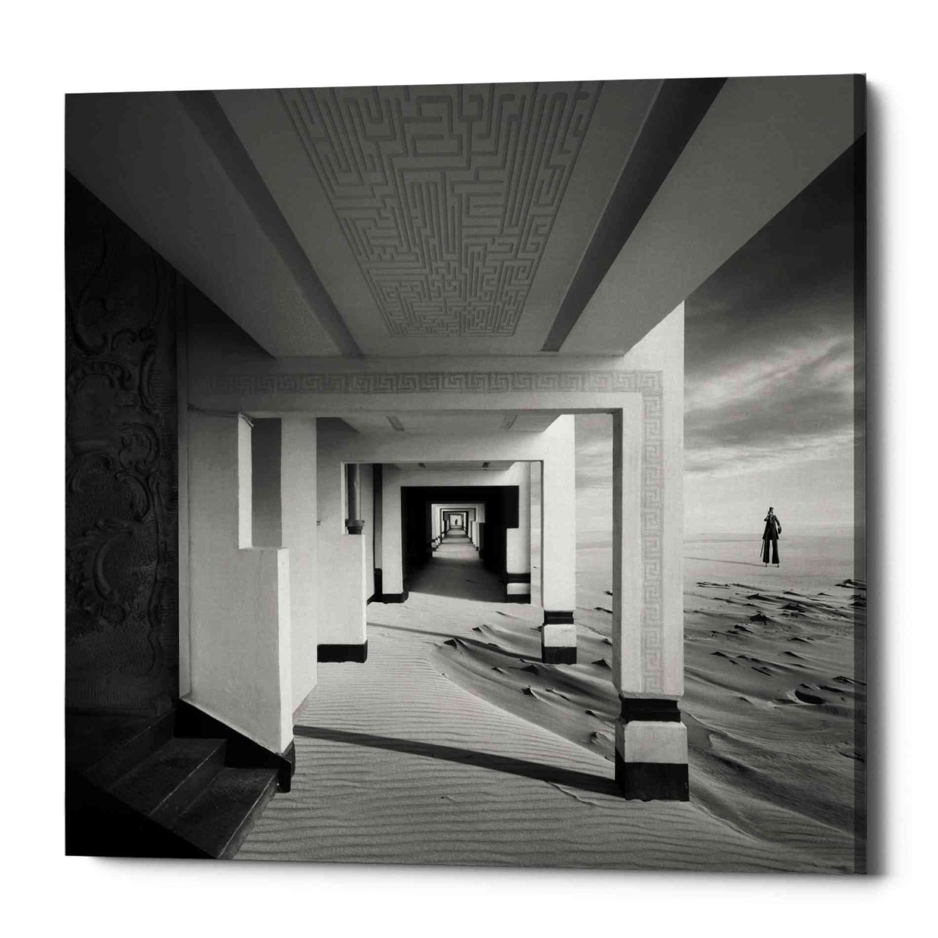 'Tunnel' by Dariusz Klimczak, Canvas Wall Art