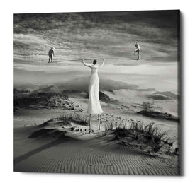 'Twins' by Dariusz Klimczak, Canvas Wall Art