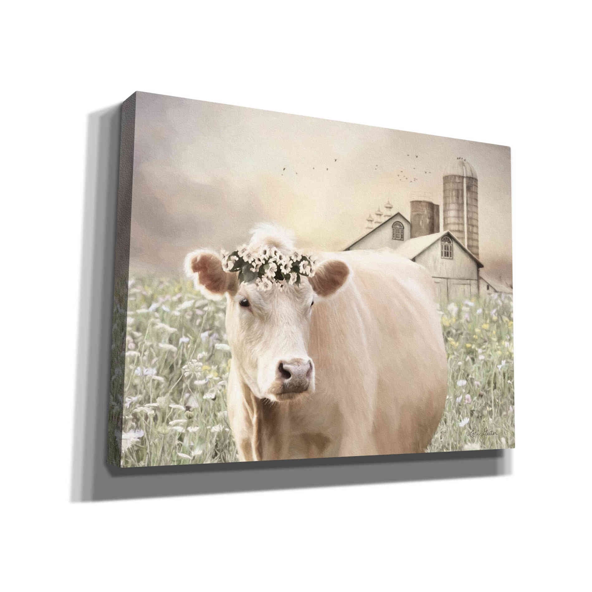 'Sweet Lady' by Lori Deiter, Canvas Wall Art,Size B Landscape