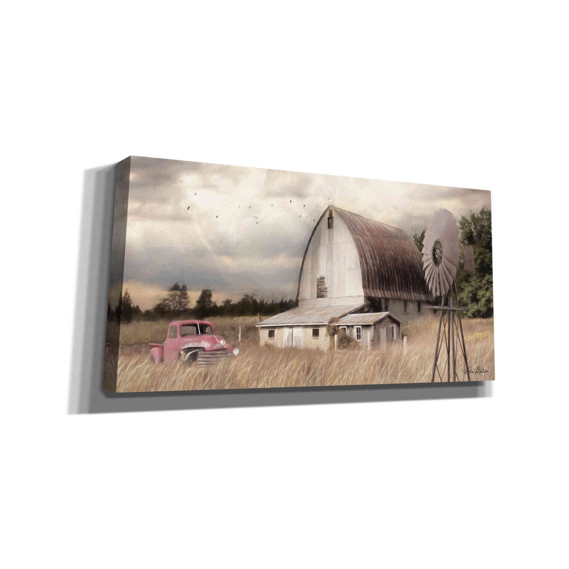 'Henderson Bay Farm' by Lori Deiter, Canvas Wall Art,Size 2 Landscape